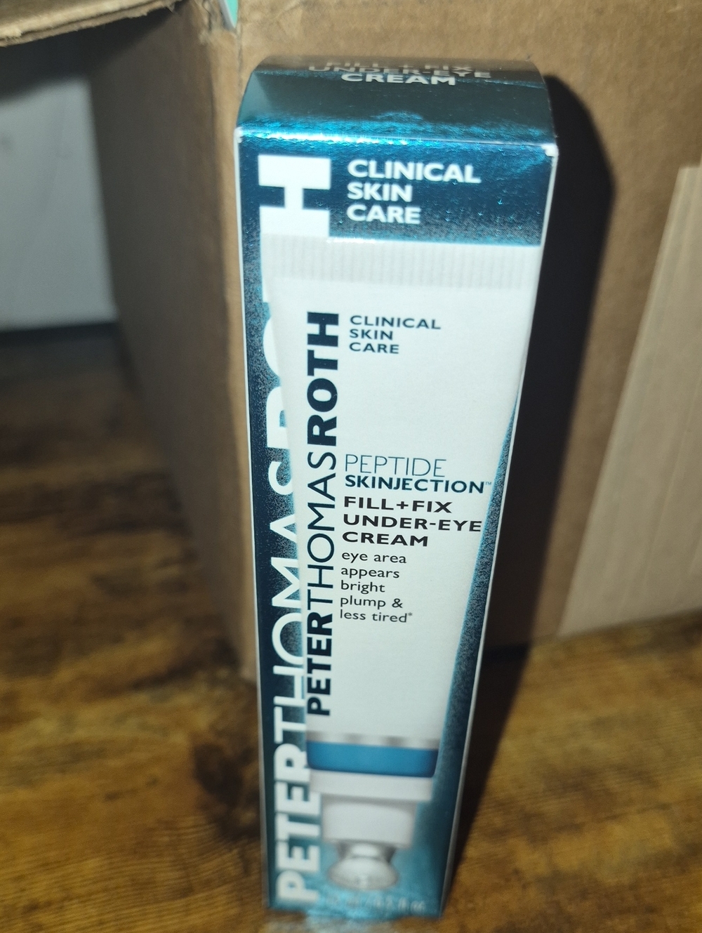 Peter Thomas Roth Teal and White Under-Eye Peptide Cream